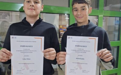 1. mjesto na Modelarskoj ligi za naše učenike