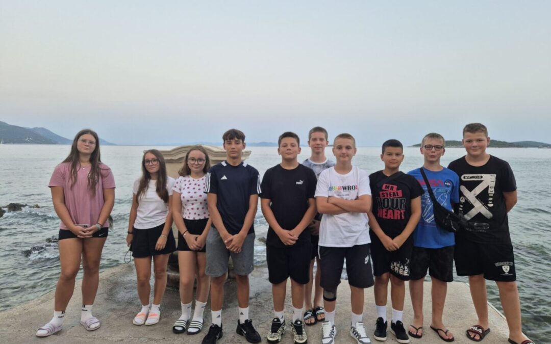 Naši učenici na Ljetnoj školi slovačkog jezika u KEC Slovaka Orebić