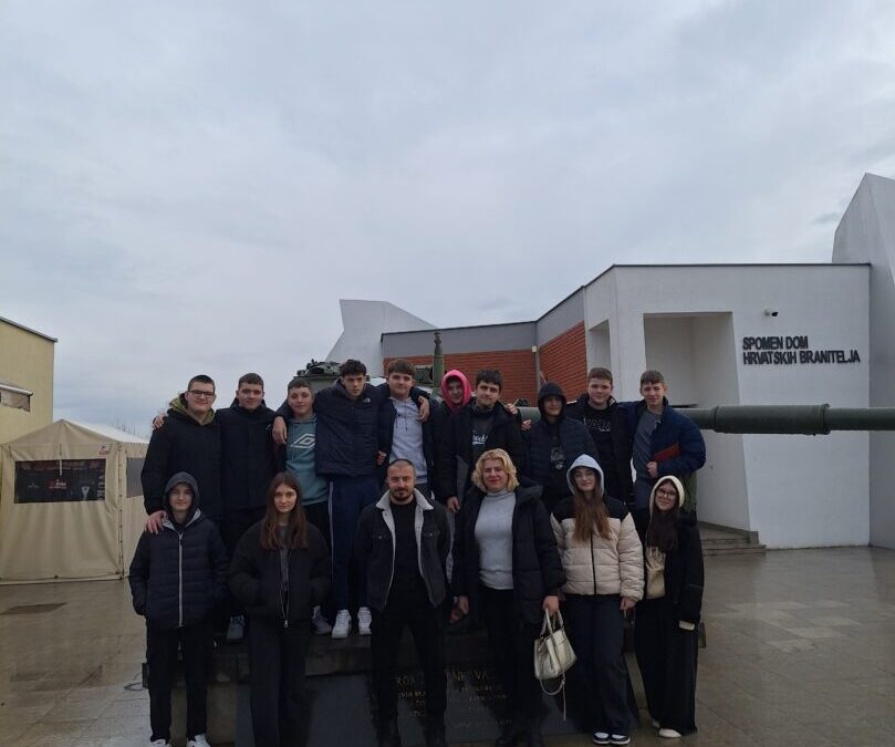 Posjet osmih razreda Vukovaru