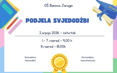 Podjela svjedodžbi